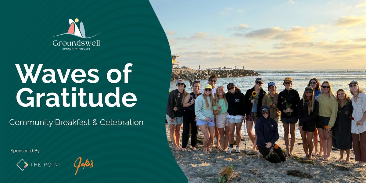Waves of Gratitude: Community Surf, Breakfast & Celebration