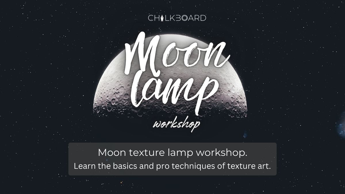 Moon Texture Lamp