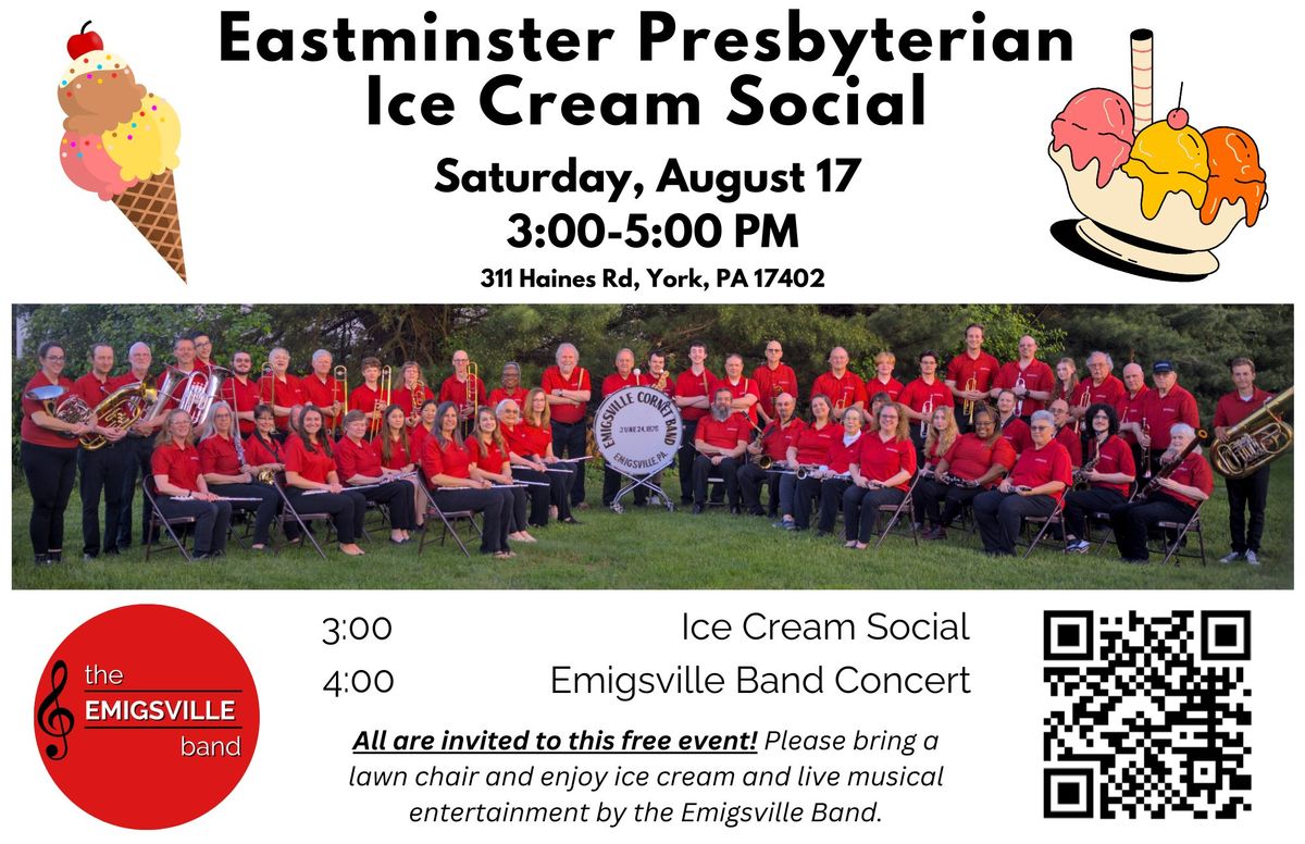 Ice Cream Social at Eastminster Presbyterian Church