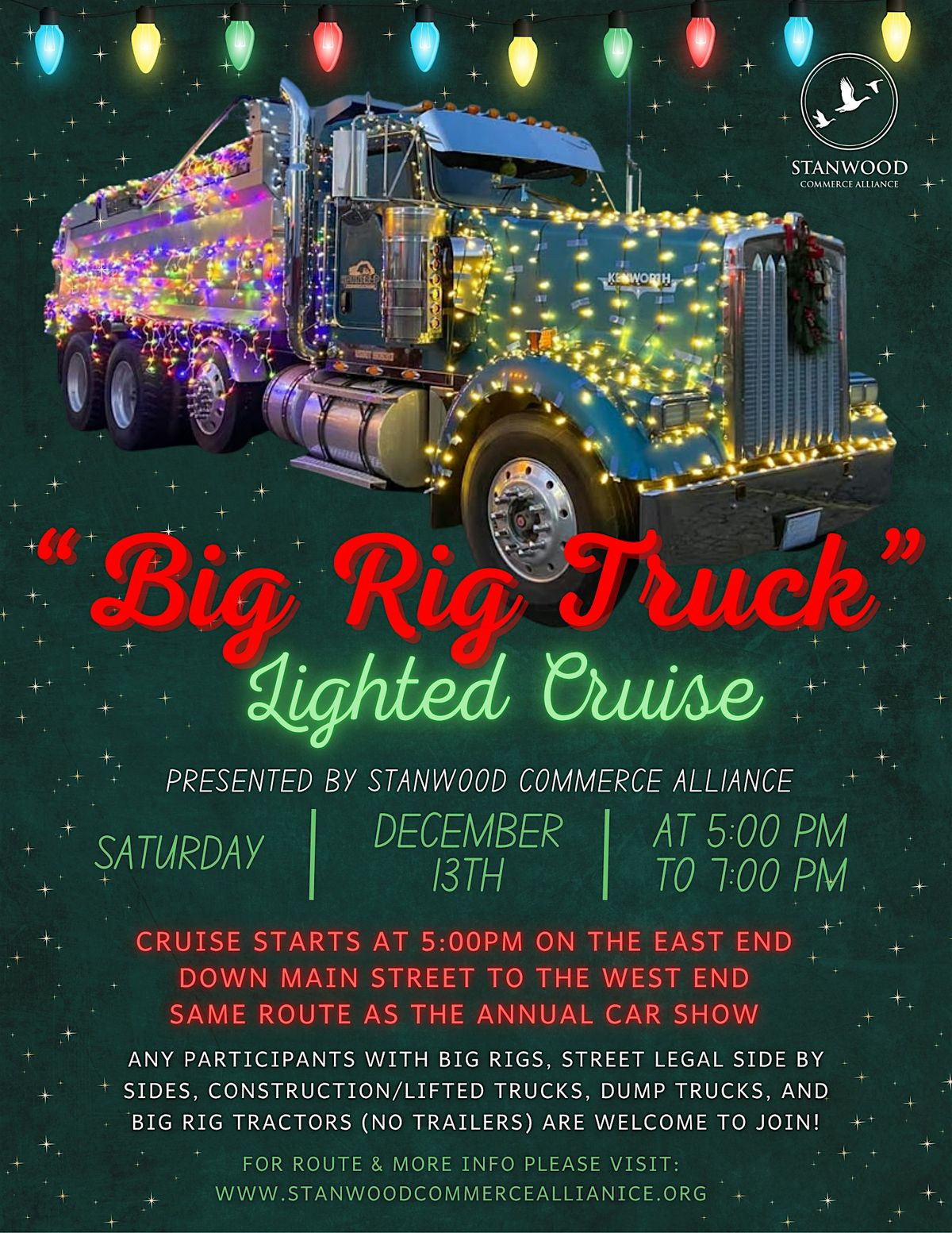 "Big Rig Truck" Lighted Cruise