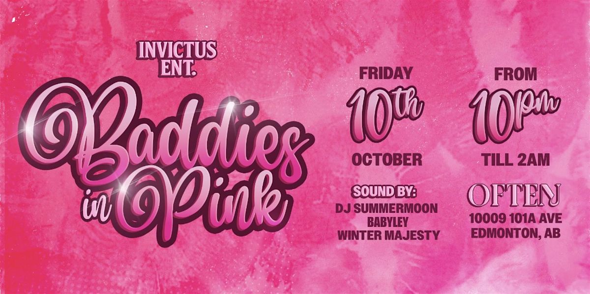 BADDIES IN PINK