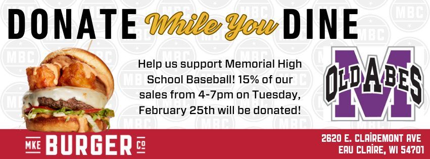 Community Monday with Memorial High School Baseball