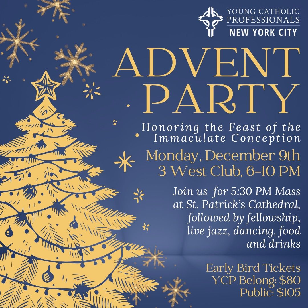 YCP NYC Advent Party - Feast of the Immaculate Conception