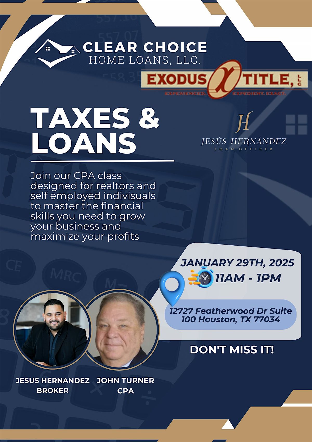 Taxes & Loans