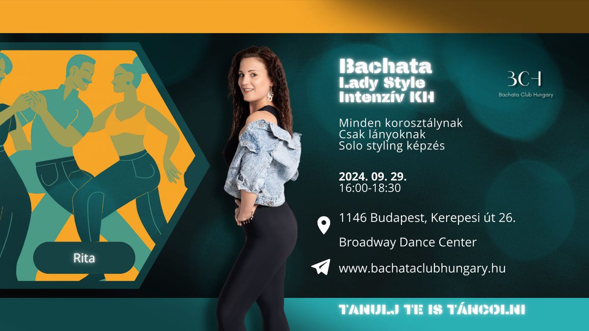 Bachata Lady Style workshop Rit\u00e1val \/\/KH szint - koreo\/\/