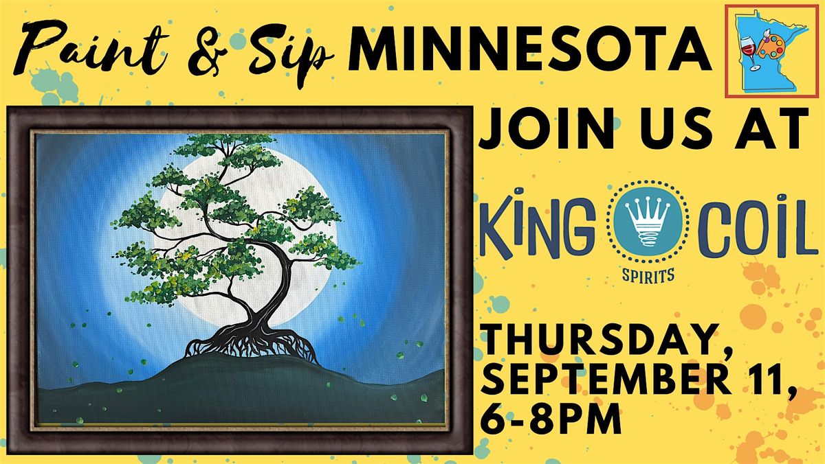 September 11 Paint & Sip at King Coil Spirits