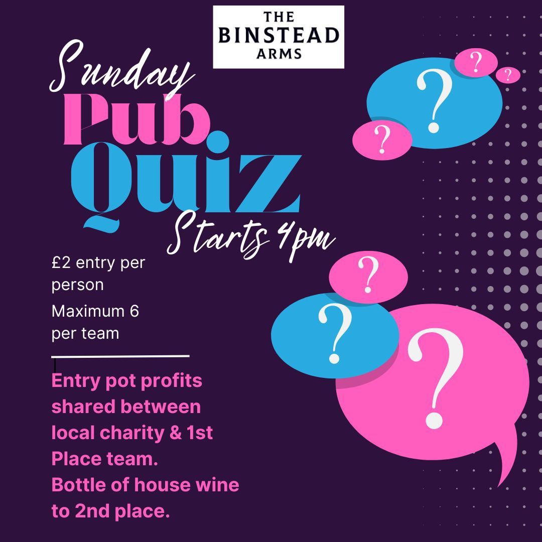 Sunday Pub Quiz