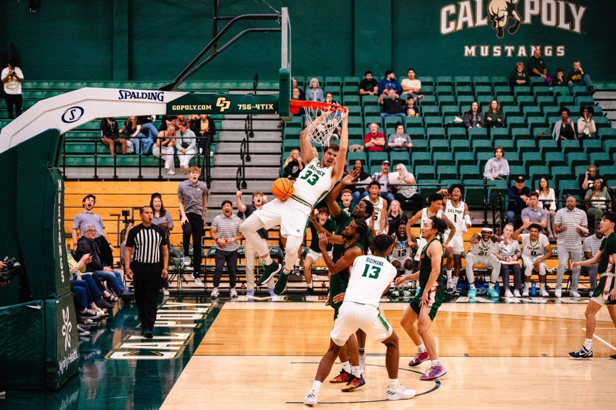 UC San Diego Tritons at Cal Poly Mustangs Mens Basketball