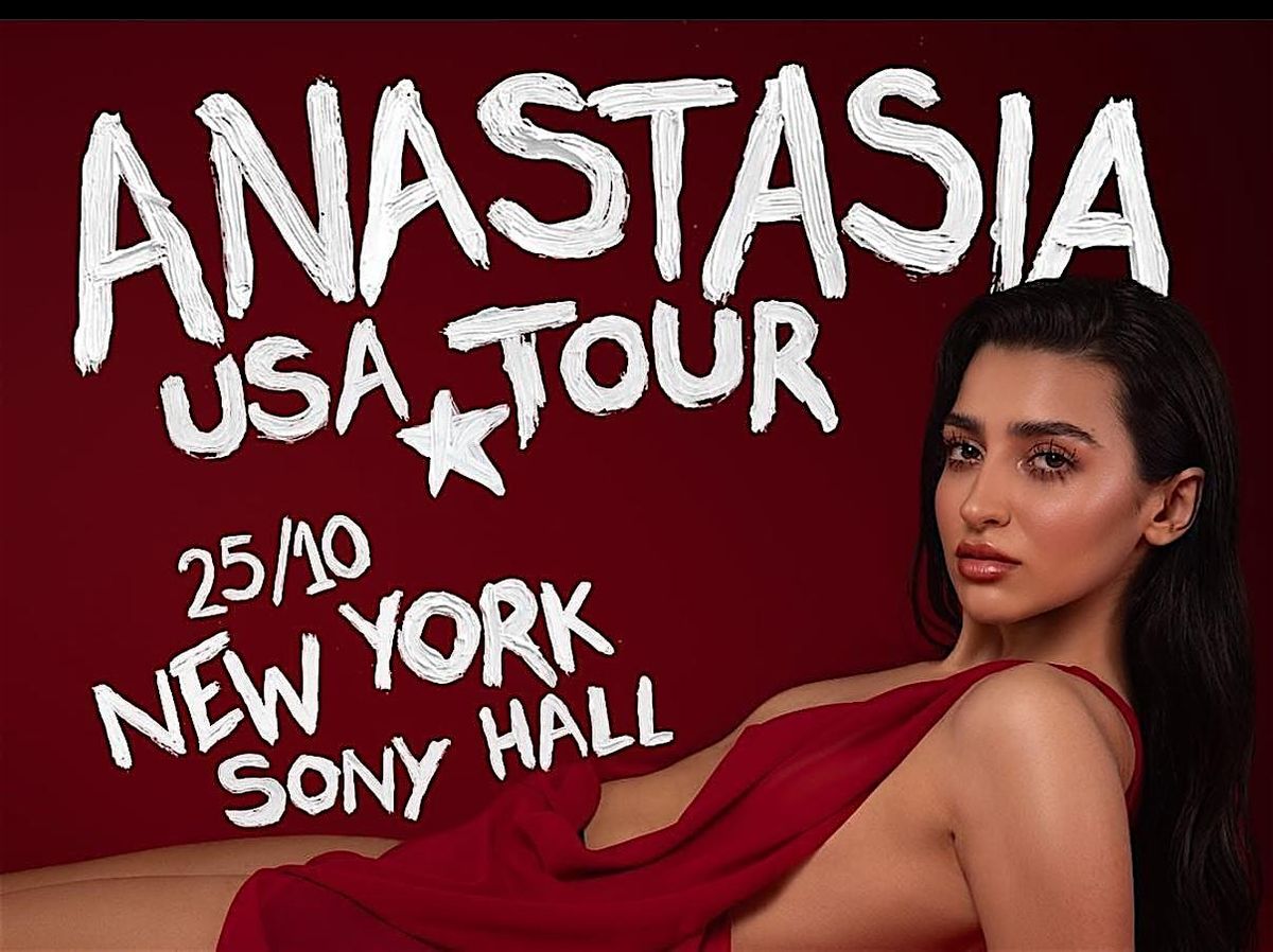 Greek Singer Anastasia Live in NYC October 25 at Sony Hall