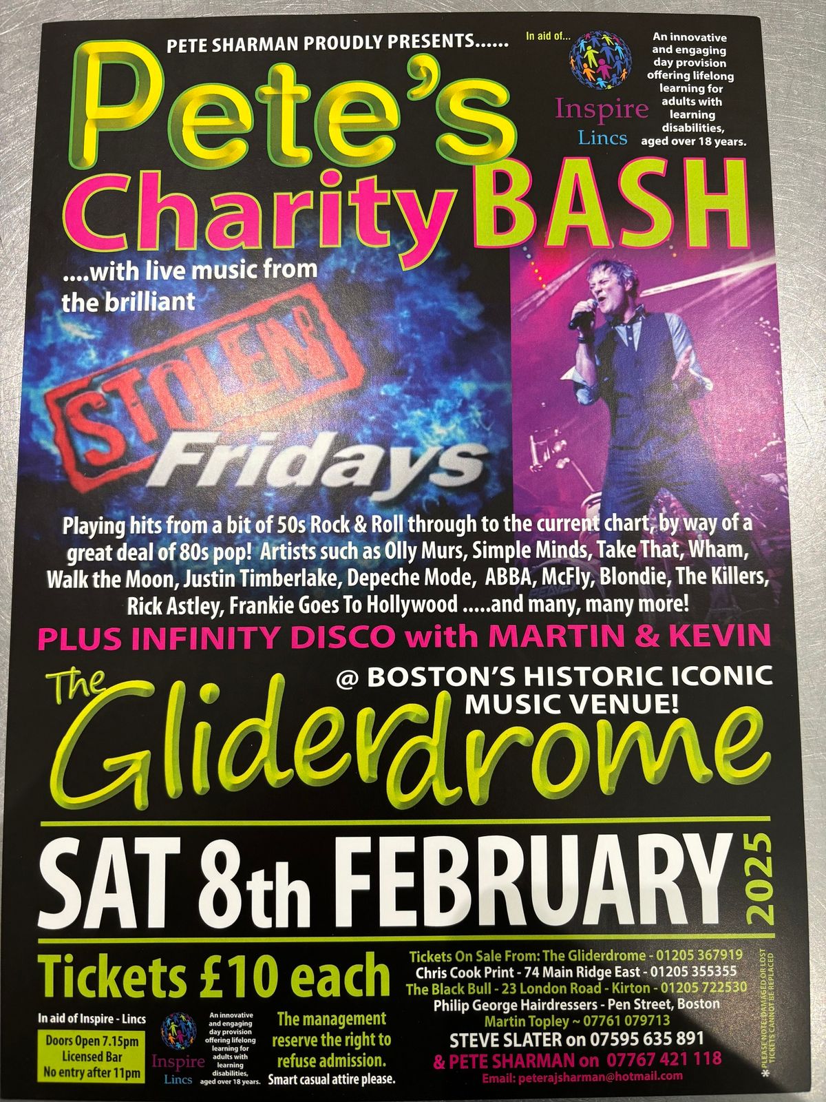 Pete's Charity Bash