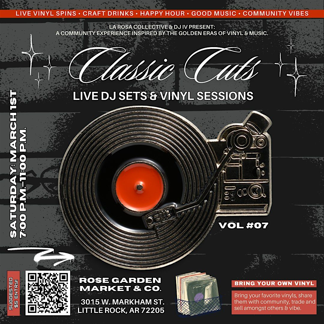 CLASSIC CUTS: Live DJ Sets & Vinyl SPINS