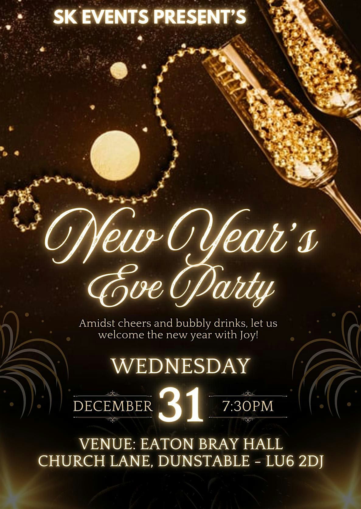 SK Events New Years Eve Party 2026