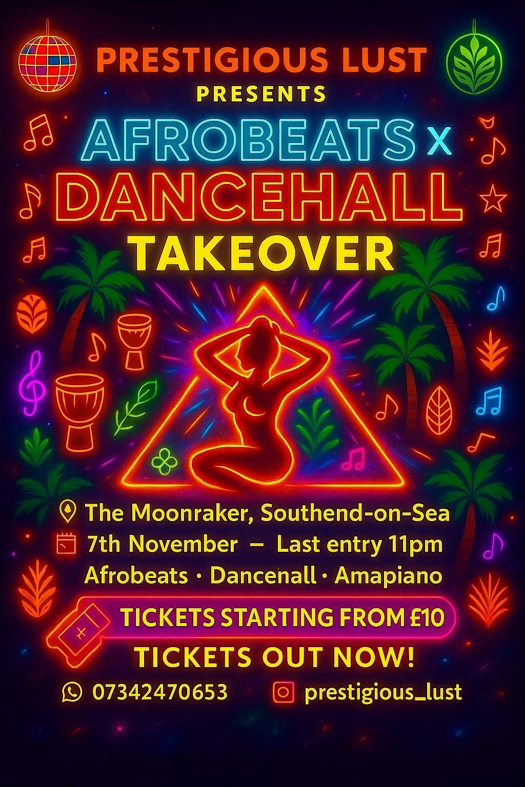 Afrobeats X dancehall takeover