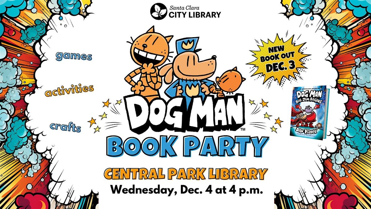 Dog Man Book Party