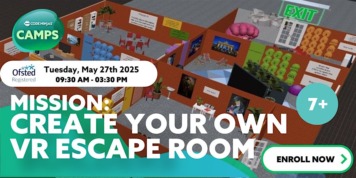 MISSION: CREATE YOUR OWN VR ESCAPE ROOM
