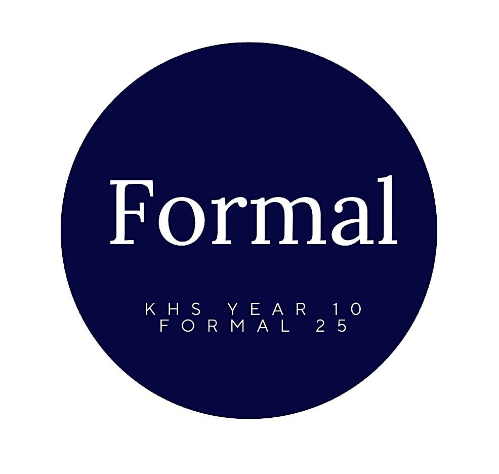 KHS Year 10 Formal Deposit