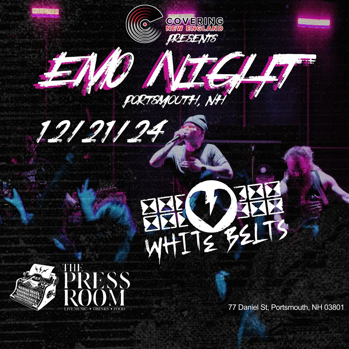 Emo Night Portsmouth w\/ The White Belts