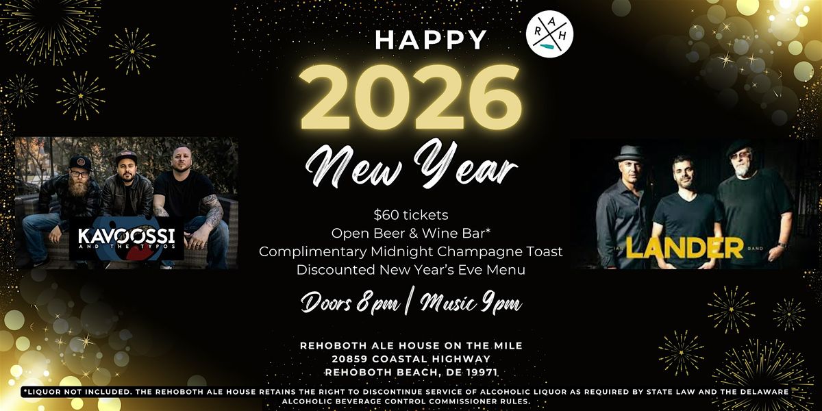 New Years Eve Dance Party - w\/ Kavoossi & The Typos & Ian Lander Trio