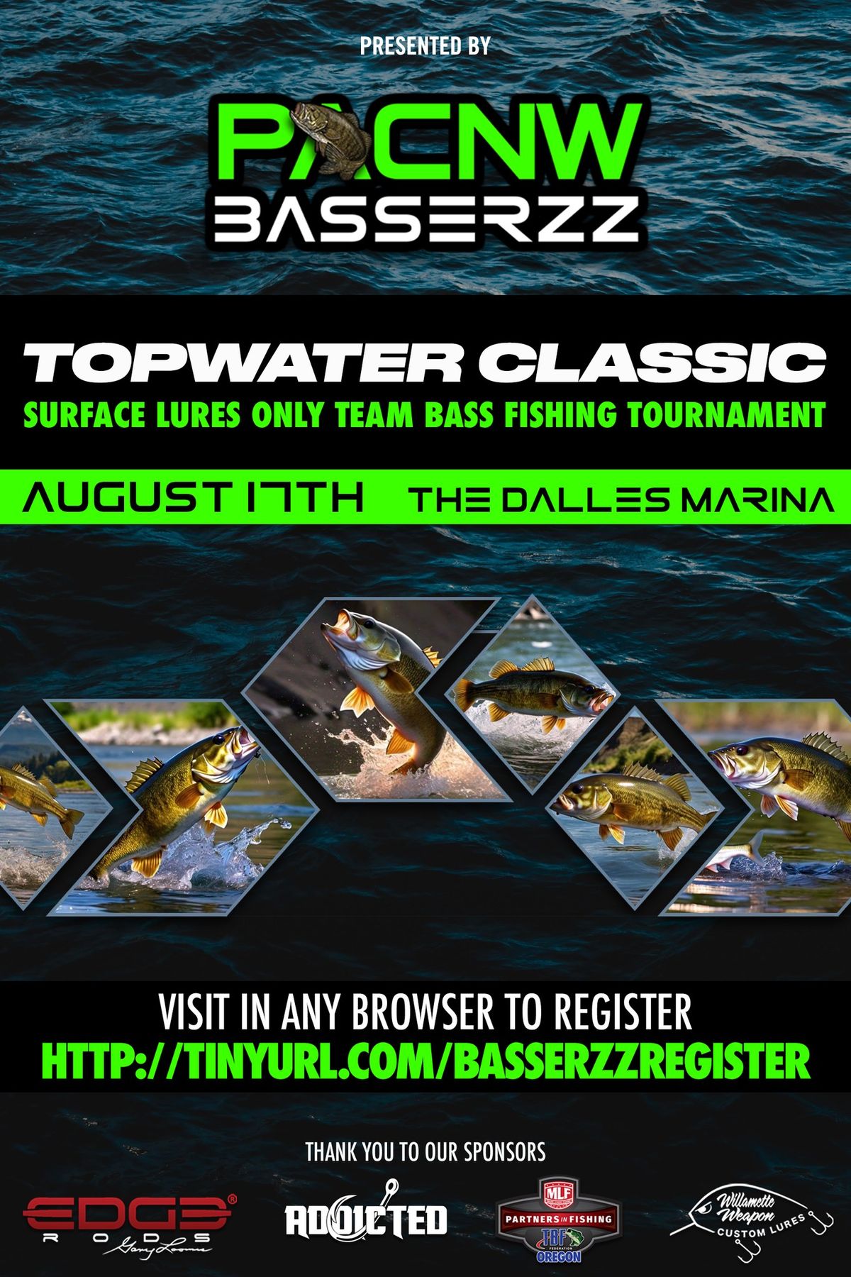 August 17th Topwater Classic Tournament - Stop #6