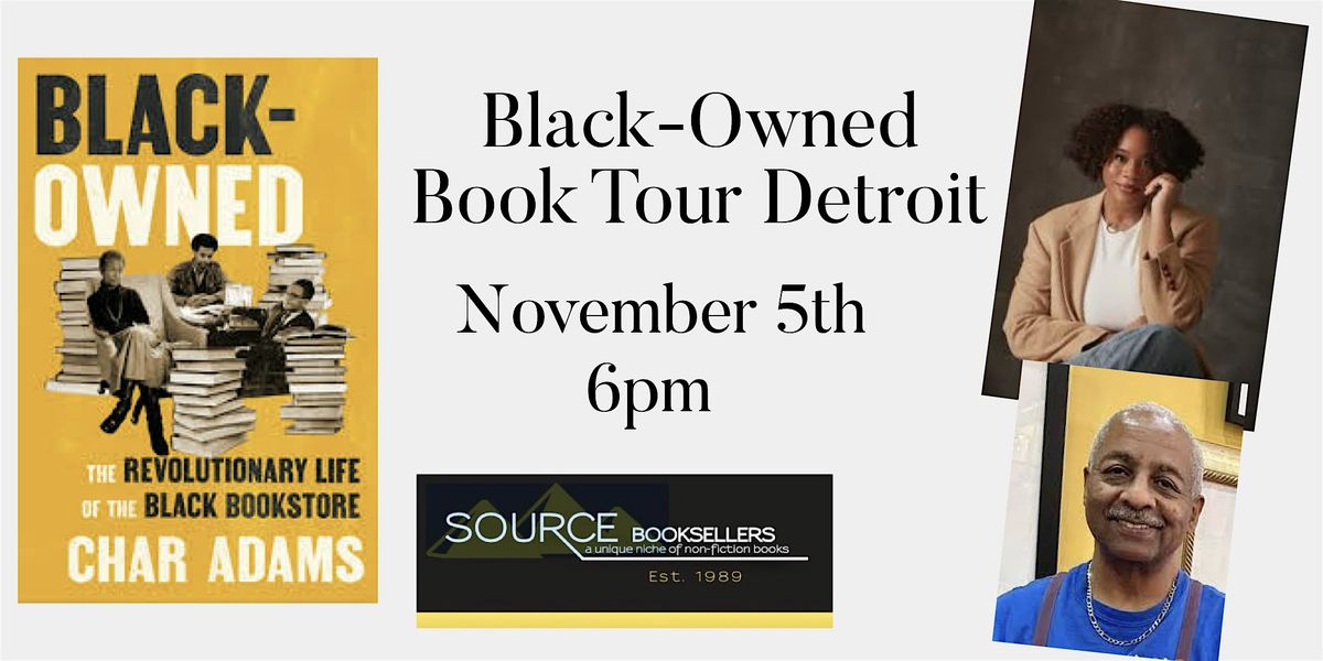 Source Booksellers Presents Black-Owned  with Char Adams