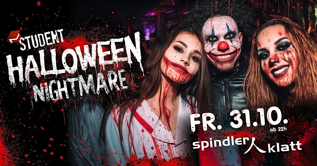 Student Halloween Nightmare - die Halloween Party f\u00fcr alle Studis