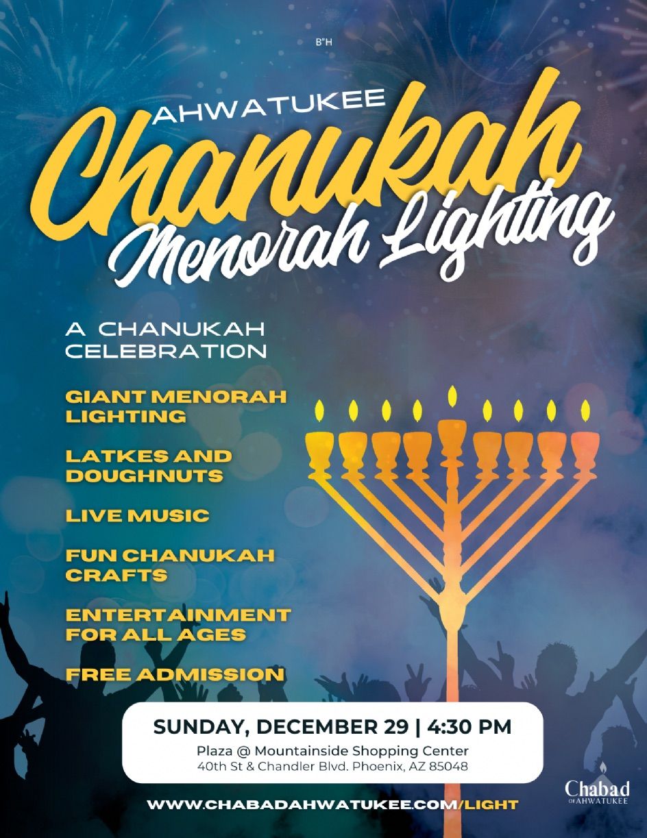 Chanukah Menorah Lighting