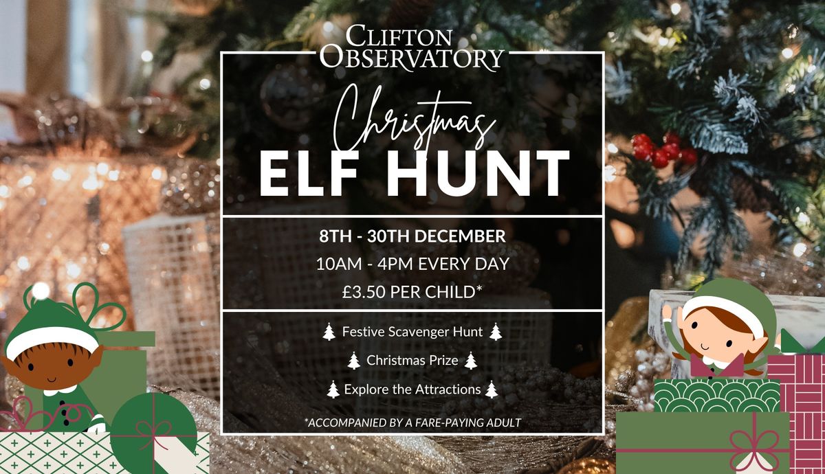 The Christmas Elf Hunt at Clifton Observatory