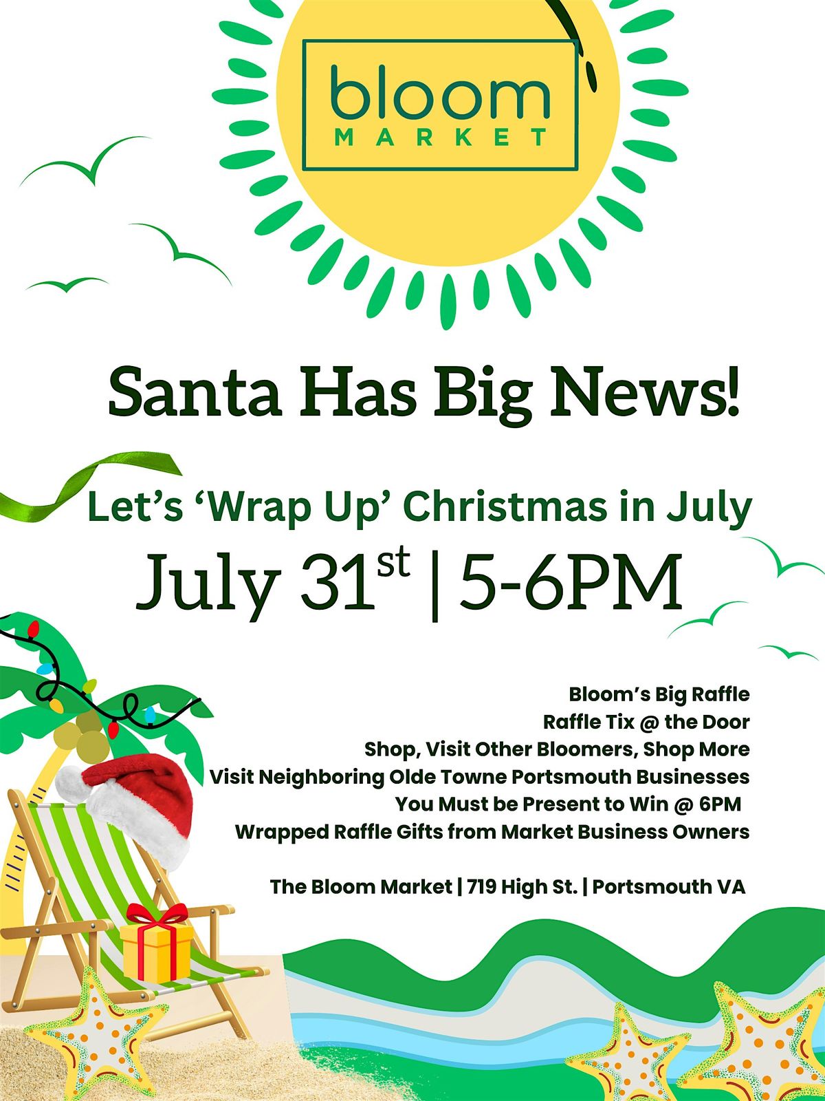 Wrap Up \u2018Christmas in July\u2019 with Bloom Market