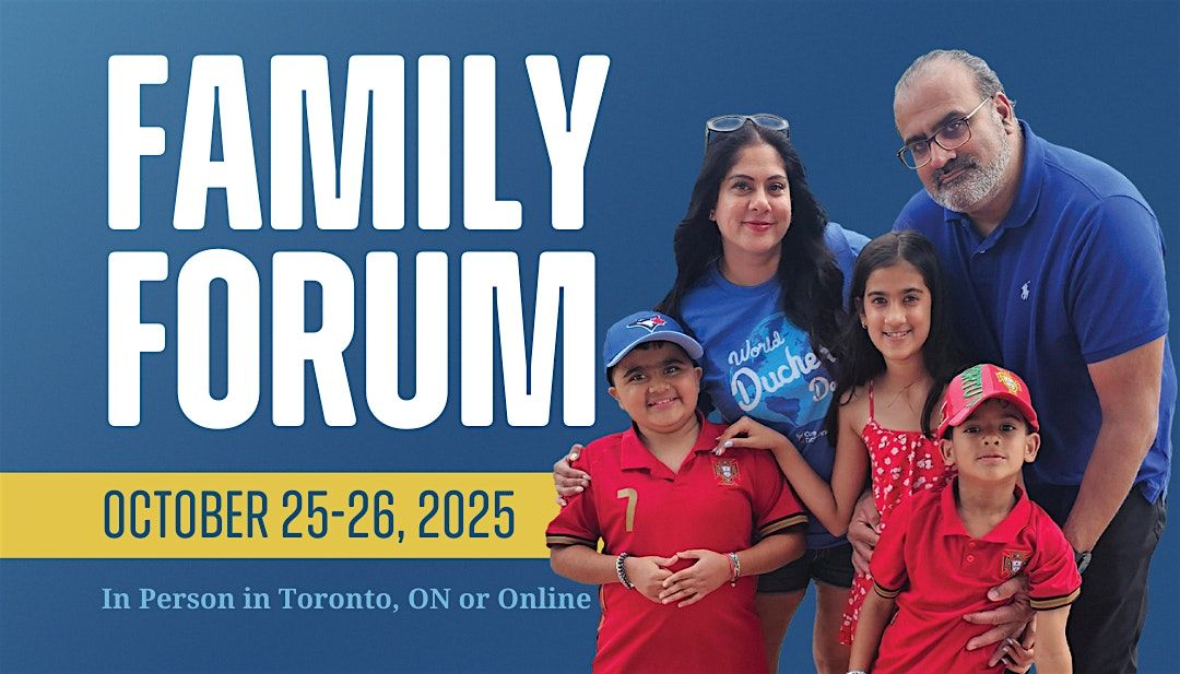 2025 Family Forum for the Canadian Duchenne Community