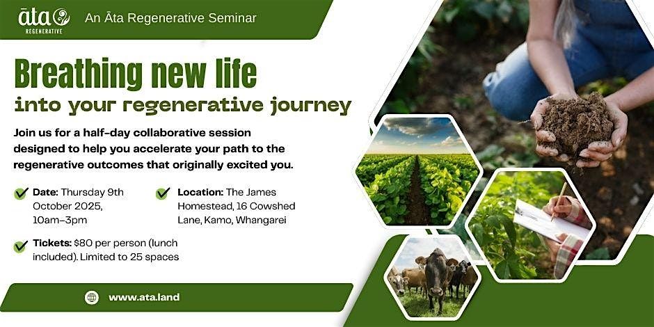 Breathing new life into your regenerative journey