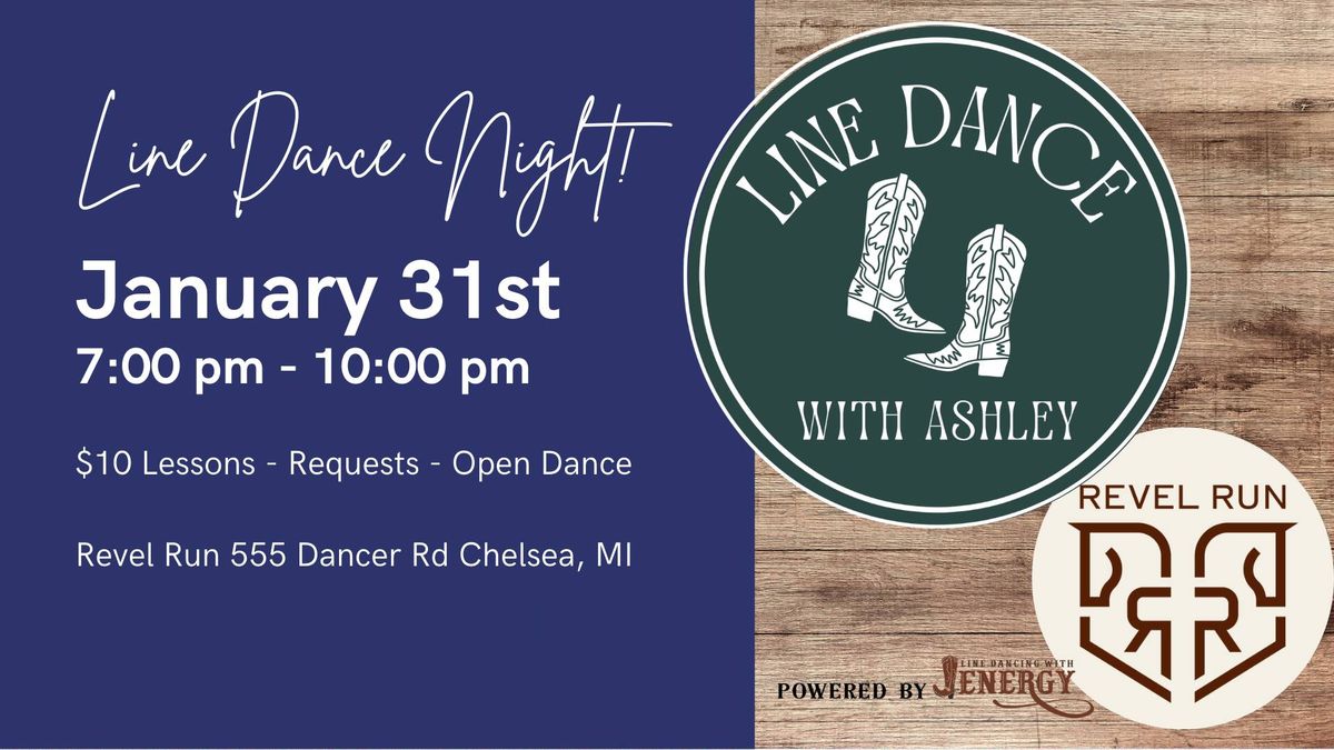 Line Dance with Ashley - January 31