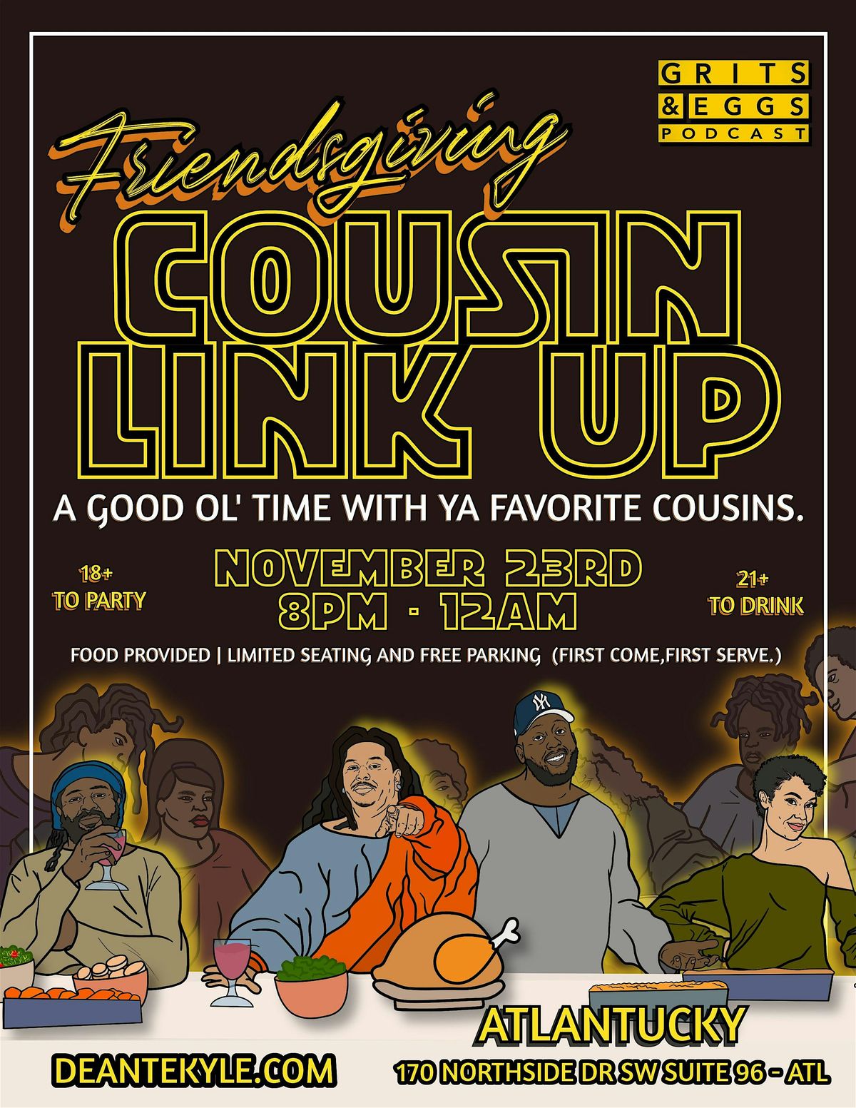 Grits & Eggs Podcast: Friendsgiving Live Show ATL