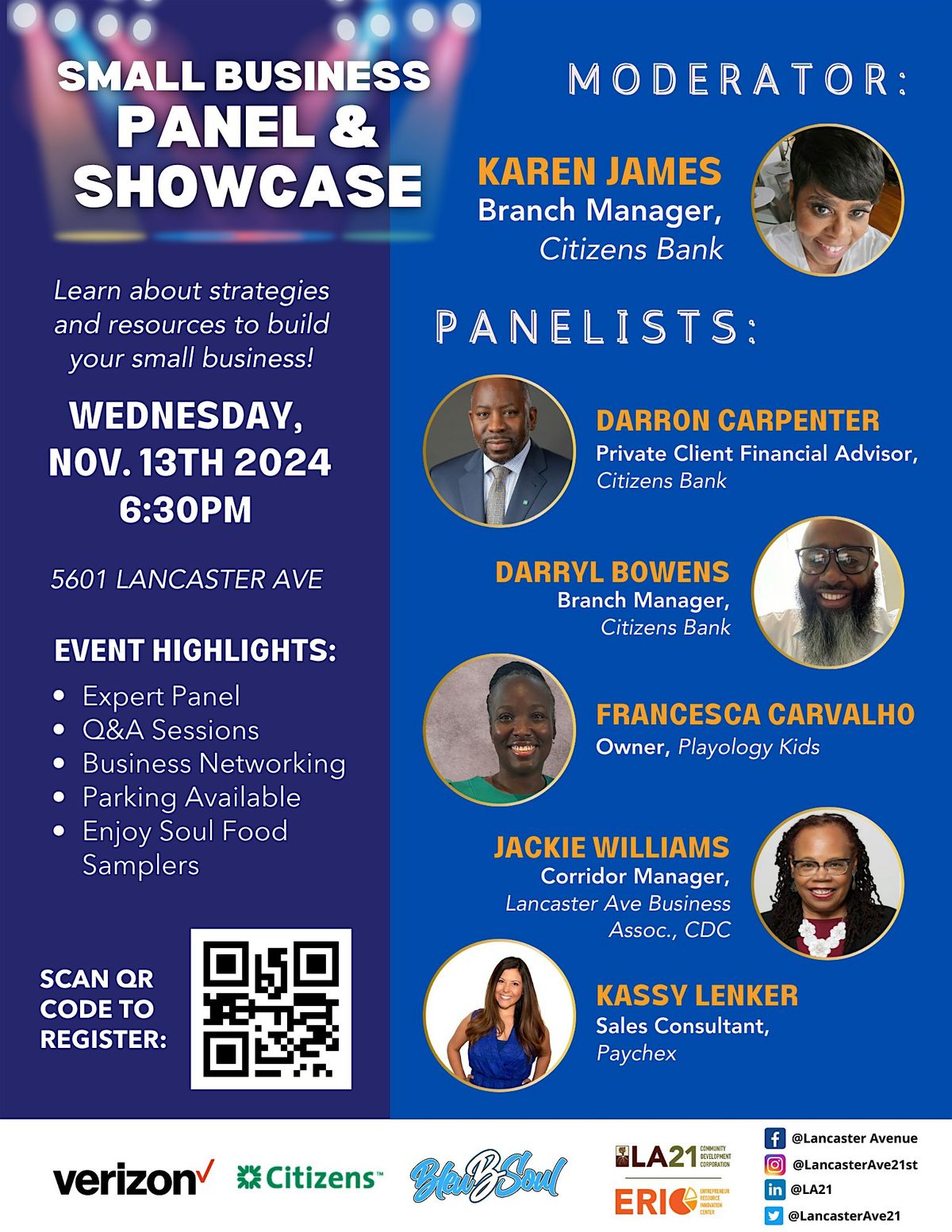 Small Business Panel and Showcase