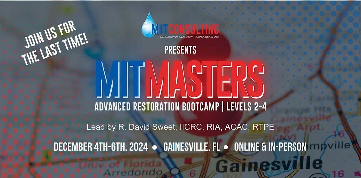 MITMasters Advanced Resto. Bootcamp:  For Owners & Managers