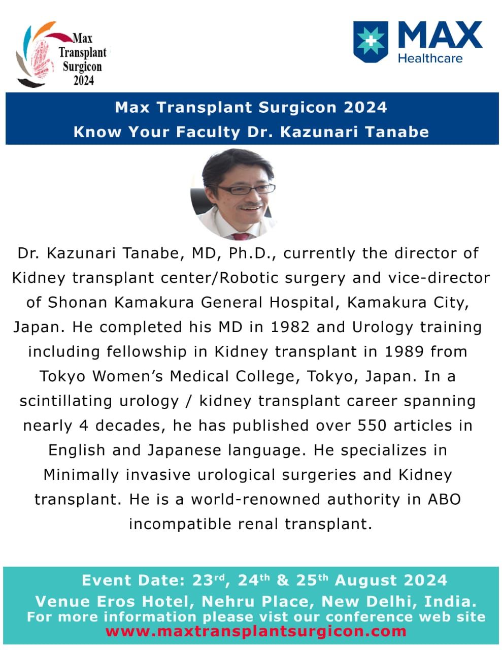 Max Transplant Surgicon 2024