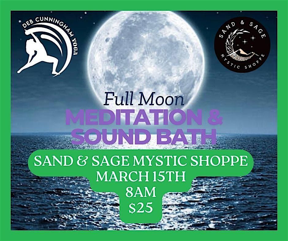 ADD ON FULL MOON MEDITATION & SOUND BATH