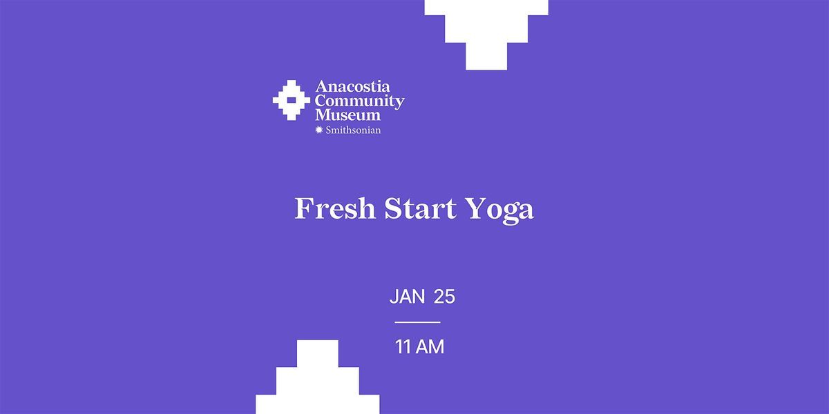 Fresh Start Yoga for the New Year