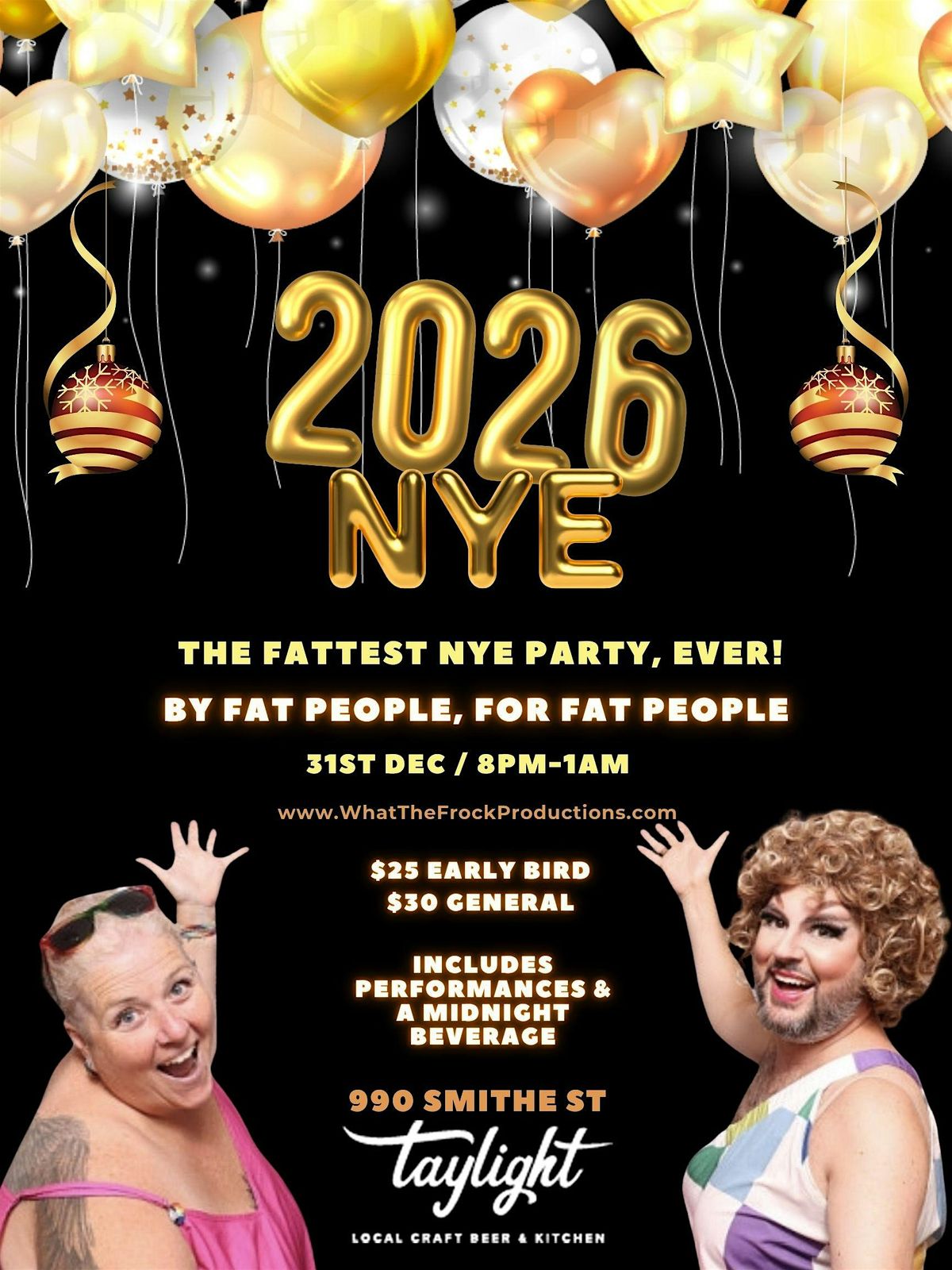 The Fattest NYE Party, Ever!