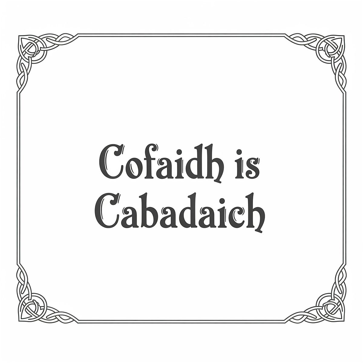 Cofaidh is Cabadaich Aberdeen