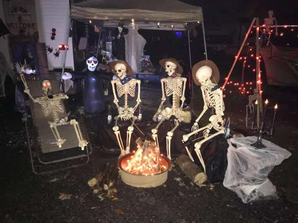 Halloween Camping Lake Mead Echo Bay Lower Campground sites 13-16