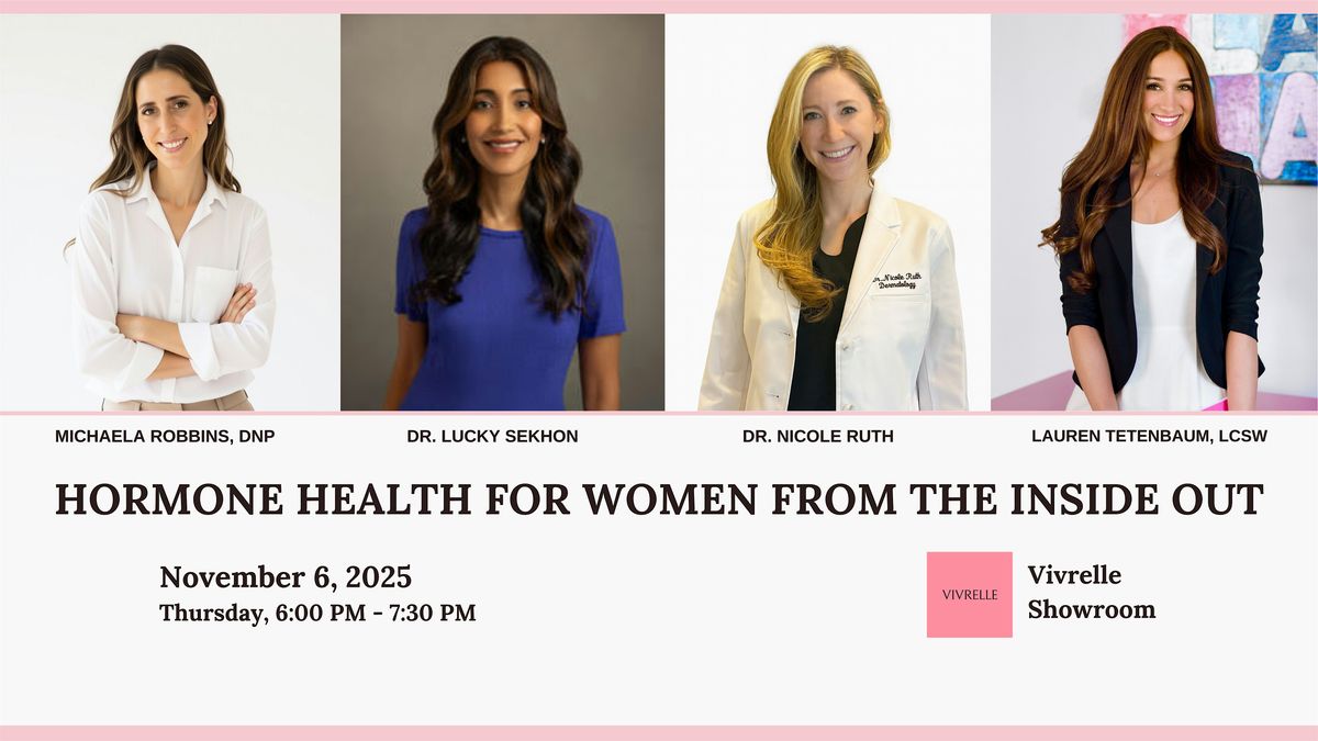 Hormone Health for Women from the Inside Out @ Vivrelle