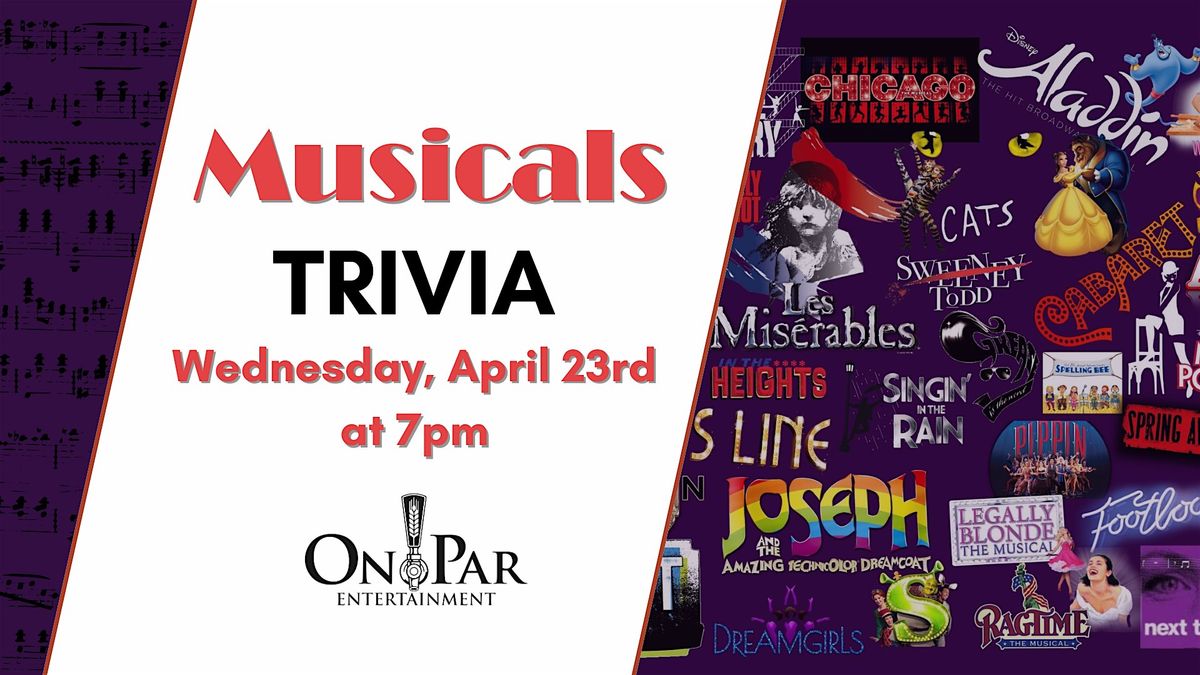 Musicals Trivia at On Par Entertainment + Karaoke