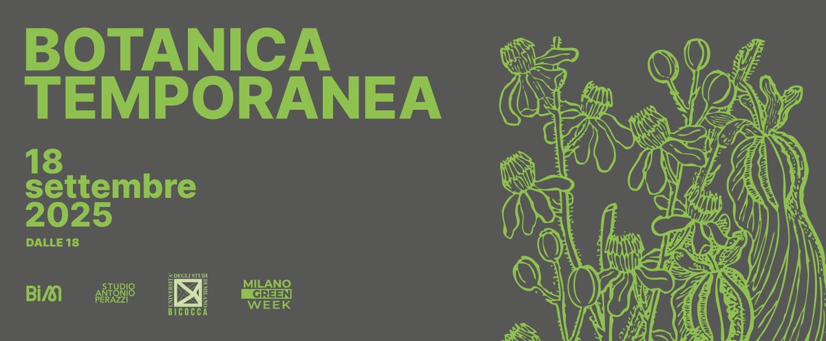 Milano Green Week | Botanica Temporanea @ BiM