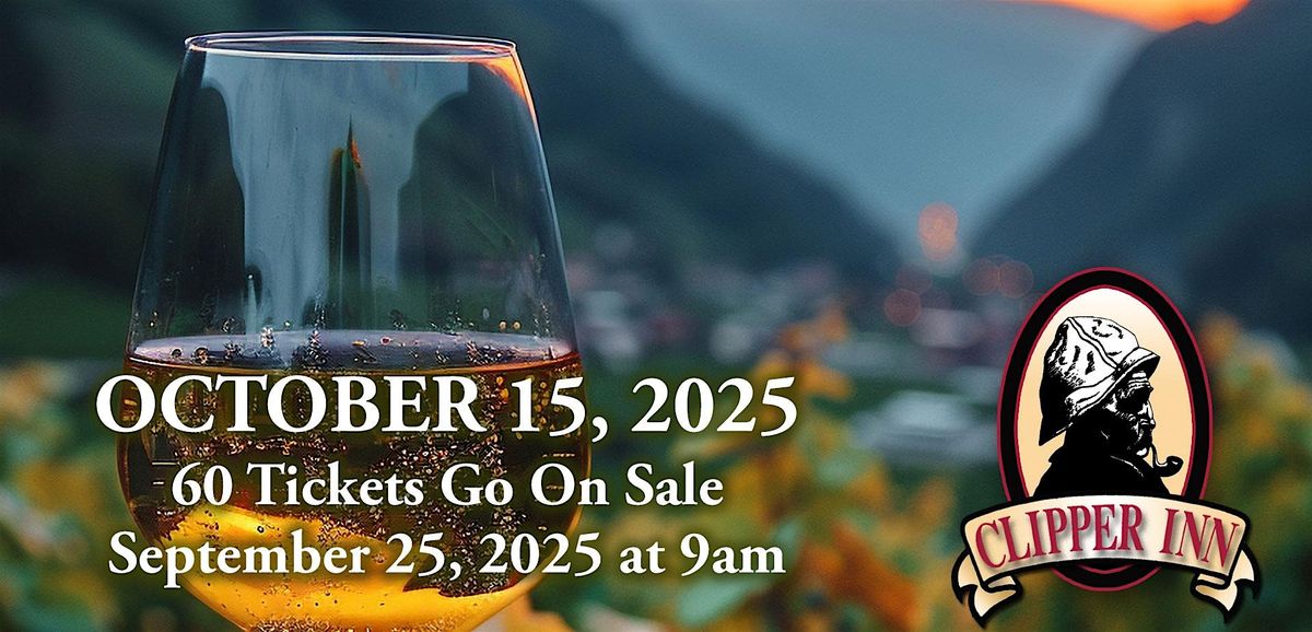 October 15: Clipper Inn Food & Wine Paring