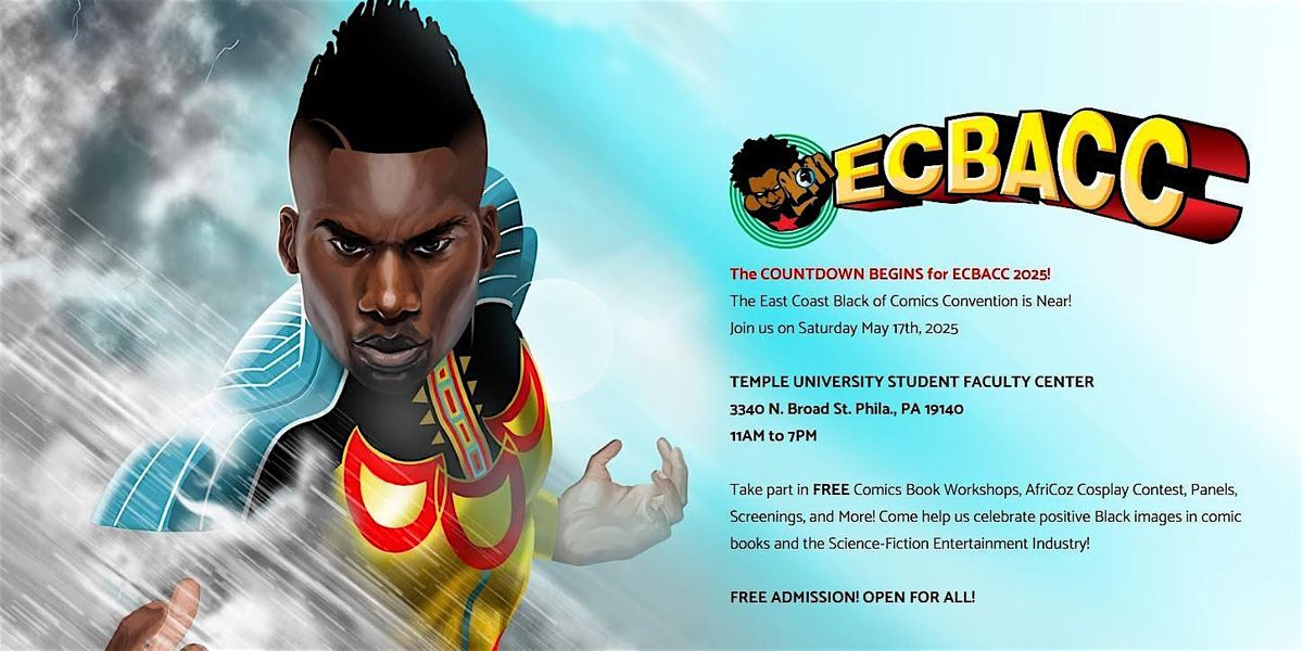 ECBACC 2025 \u2013 The 24th Annual East Coast Black Age of Comics Convention