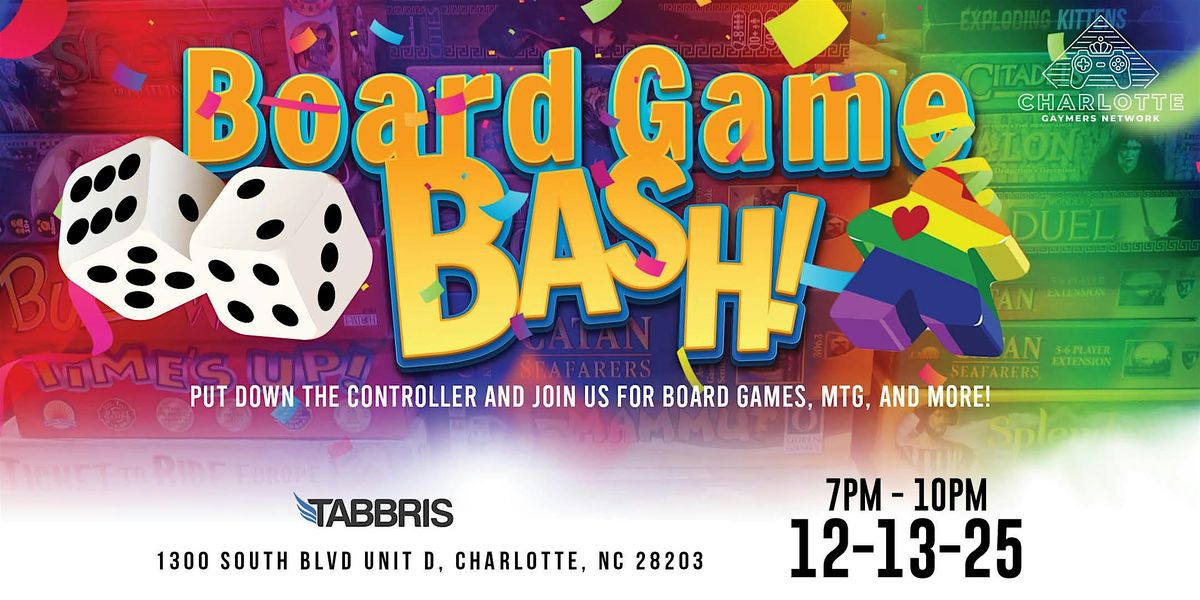 Board Game Bash!