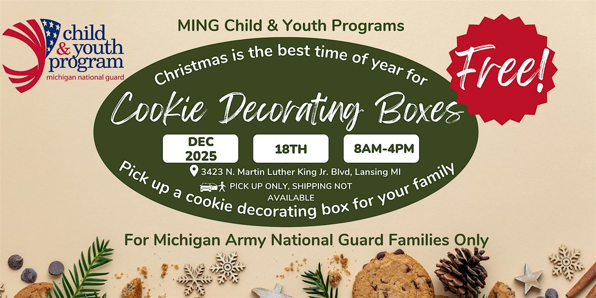 Cookie Decorating Boxes (Pick up only)