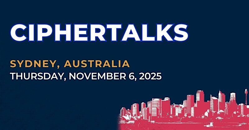 CipherTalks | Sydney | 2025