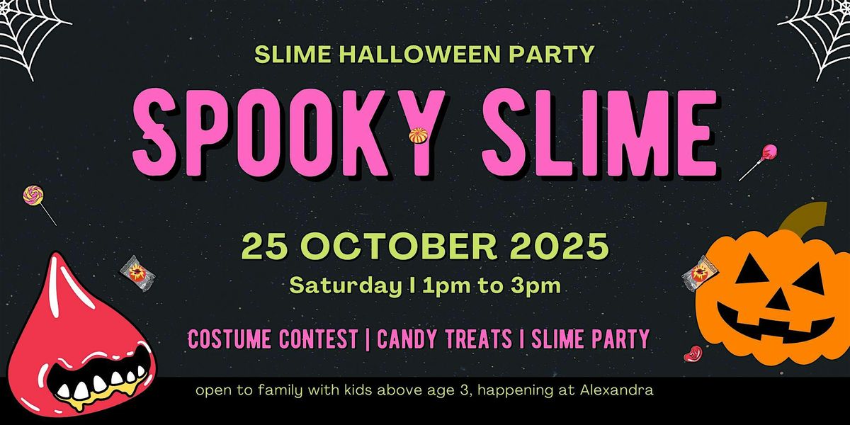 Slime Halloween Family Party