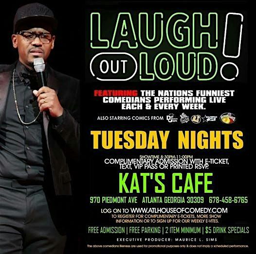 Laugh Out Loud Tuesday @ Kats